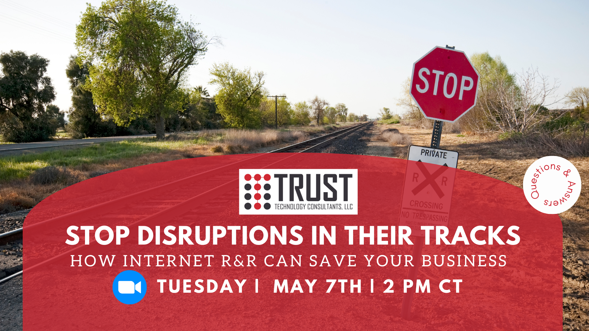 Featured image for “YOU’RE INVITED TO JOIN US FOR THE MAY TRUST TECHNOLOGY CHAT!”